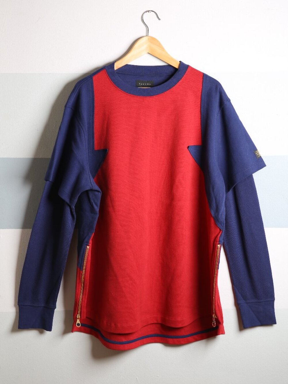 TACKMA Double-Layered Lightning Bolt Cotton Top